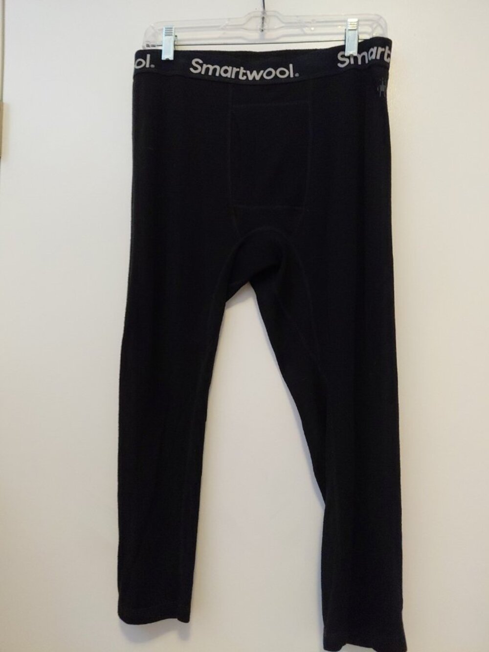 SmartWool Thermal Merino  Wool Blend Base Layer Bottom Men's Large  Black